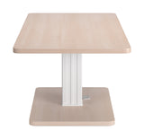 Brule Natural Adjustable Dining Table - Ornate Home