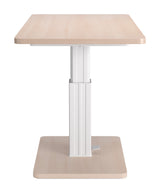 Brule Natural Adjustable Dining Table - Ornate Home