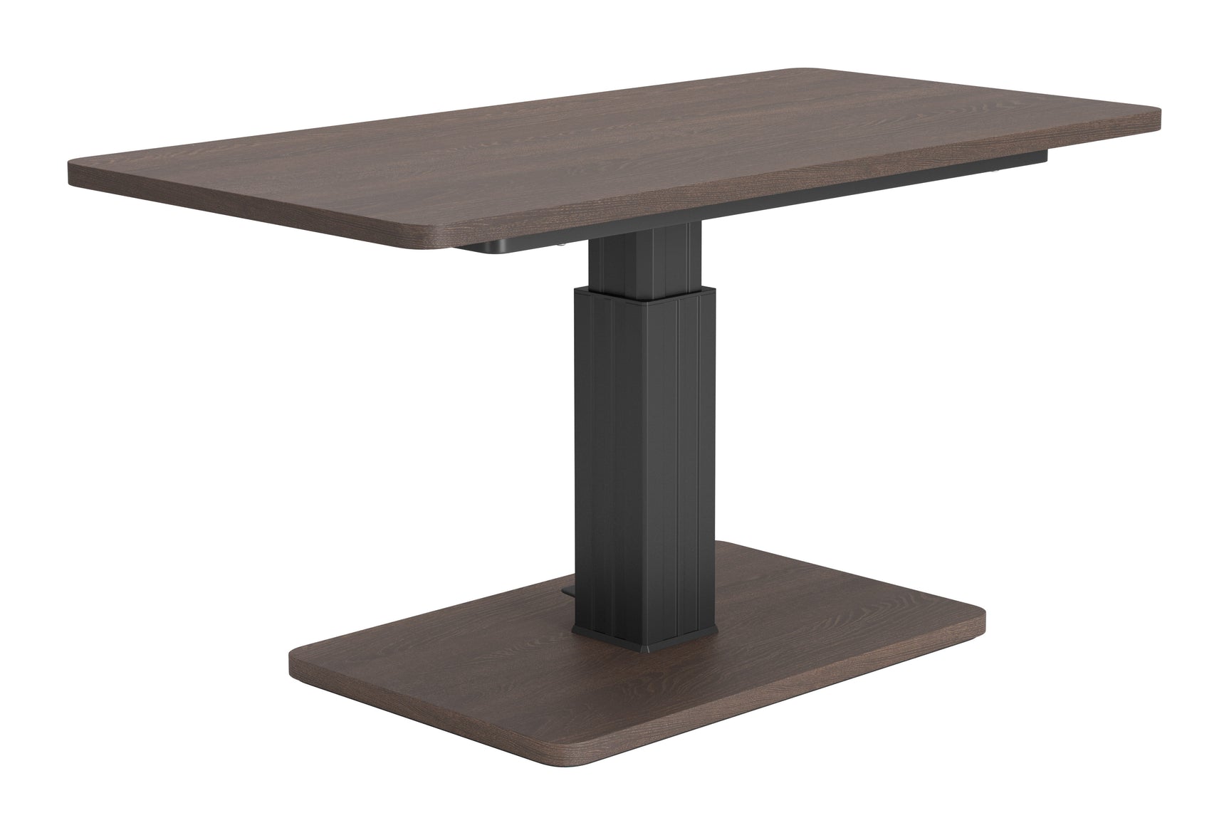 Brule Walnut Adjustable Dining Table - Ornate Home