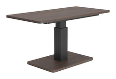 Brule Walnut Adjustable Dining Table - Ornate Home