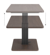 Brule Walnut Adjustable Dining Table - Ornate Home