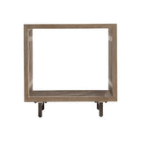 Brumley Anthracite/Marcona Side Table - Ornate Home