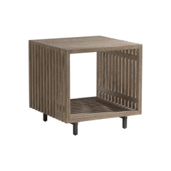 Brumley Anthracite/Marcona Side Table - Ornate Home