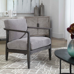Brunei Gray Modern Accent Chair - Ornate Home