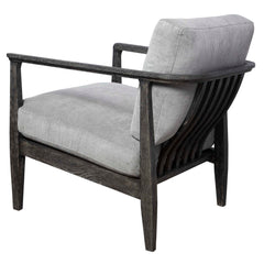 Brunei Gray Modern Accent Chair - Ornate Home