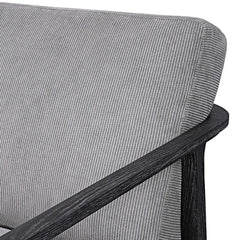 Brunei Gray Modern Accent Chair - Ornate Home