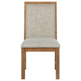 Bruner Natural Brown 7-piece Dining Room Set - Ornate Home