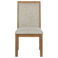 Bruner Natural Brown Side Chair (Set of 2) - Ornate Home
