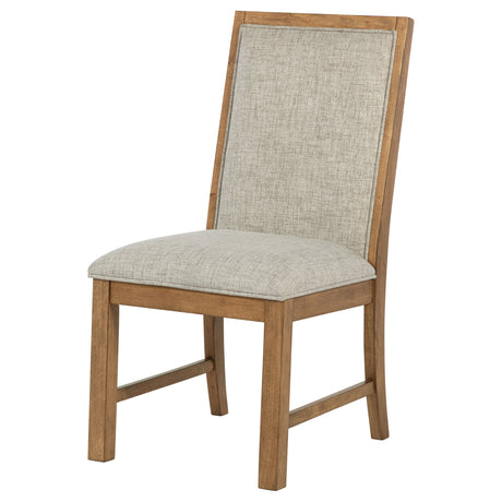 Bruner Natural Brown Side Chair (Set of 2) - Ornate Home