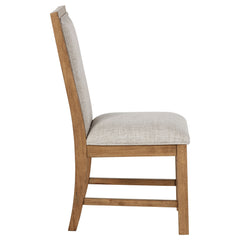 Bruner Natural Brown Side Chair (Set of 2) - Ornate Home