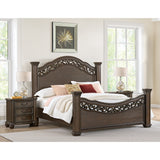 Brunswick Mahogany 3-Piece Queen Bedroom Set - Ornate Home