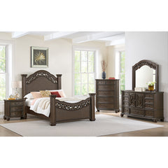 Brunswick Mahogany 3-Piece Queen Panel Bedroom Set