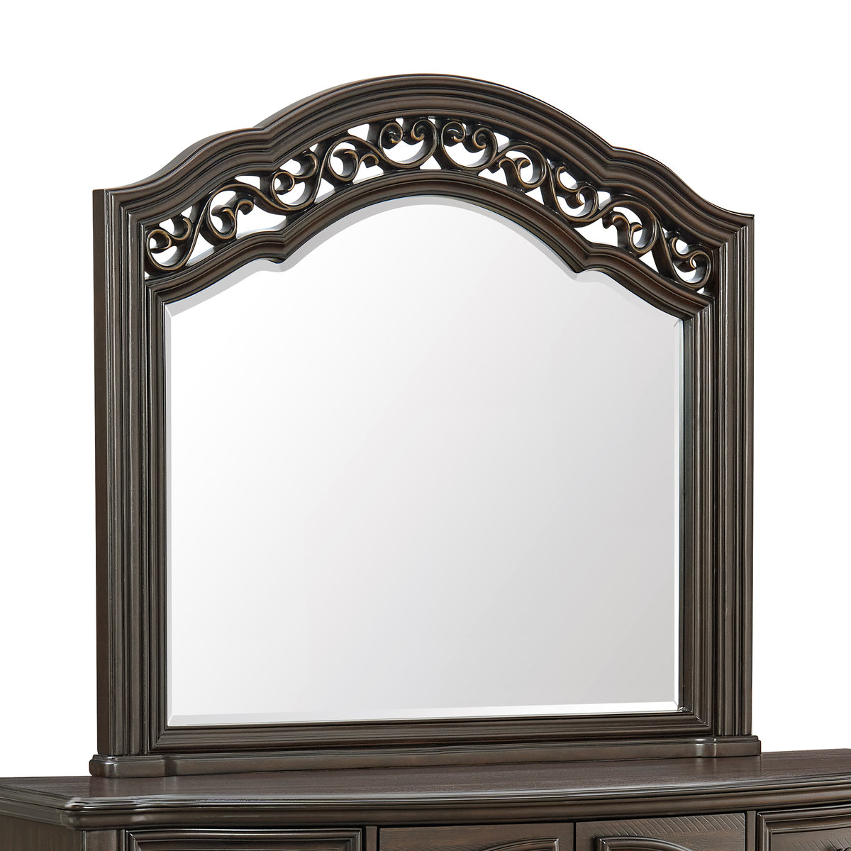Brunswick Mahogany 5-Piece King Panel Bedroom Set - Ornate Home