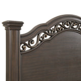 Brunswick Mahogany 5-Piece Queen Panel Bedroom Set - Ornate Home