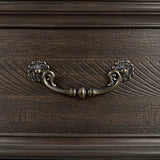 Brunswick Mahogany 5-Piece Queen Panel Bedroom Set - Ornate Home