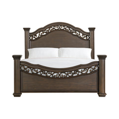 Brunswick Mahogany King Panel Bed - Ornate Home