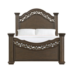 Brunswick Mahogany Queen Panel Bed