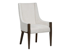 Brunswick White/Brown Dining Chair (Set of 2) - Ornate Home