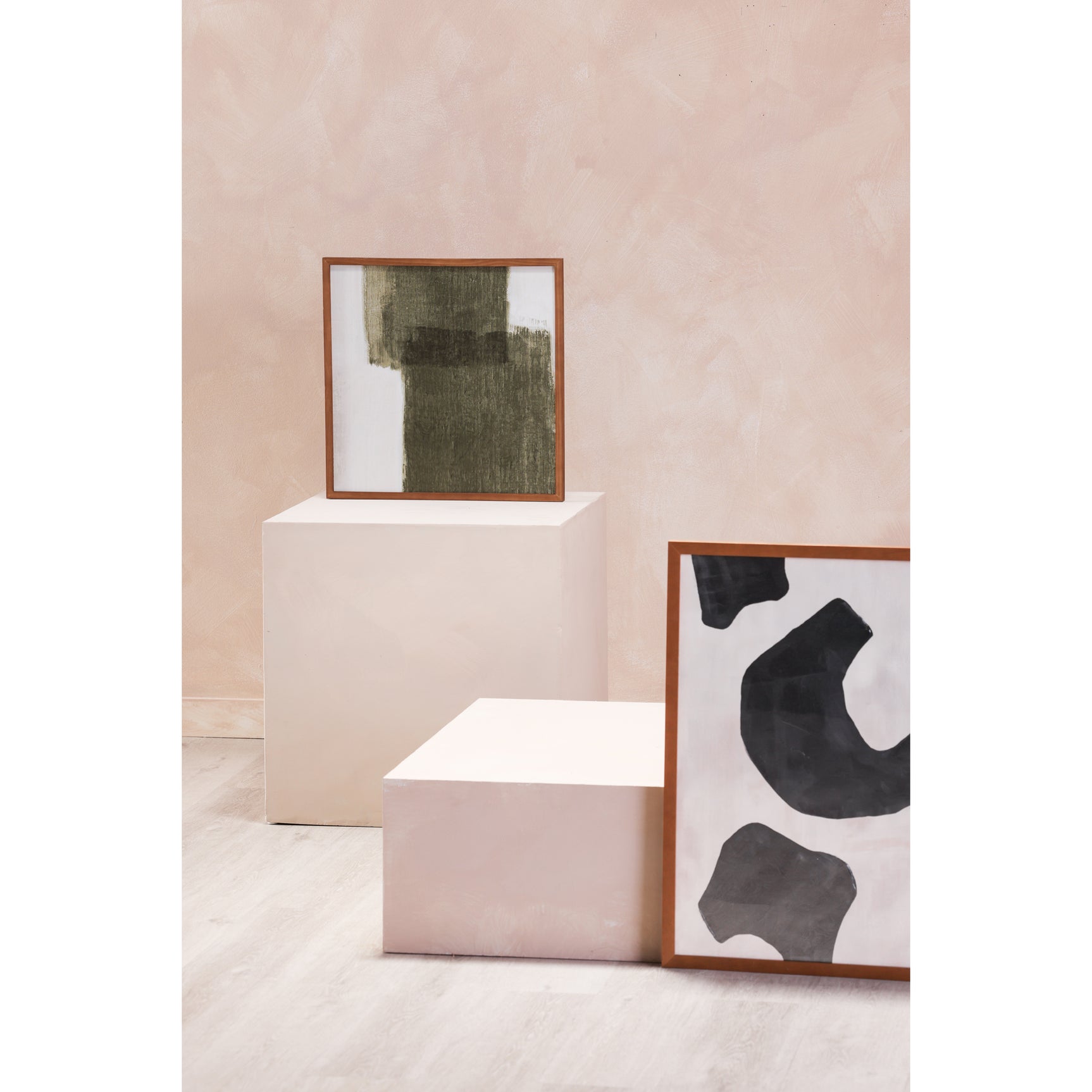 Brush Multicolor Framed Painting - Ornate Home