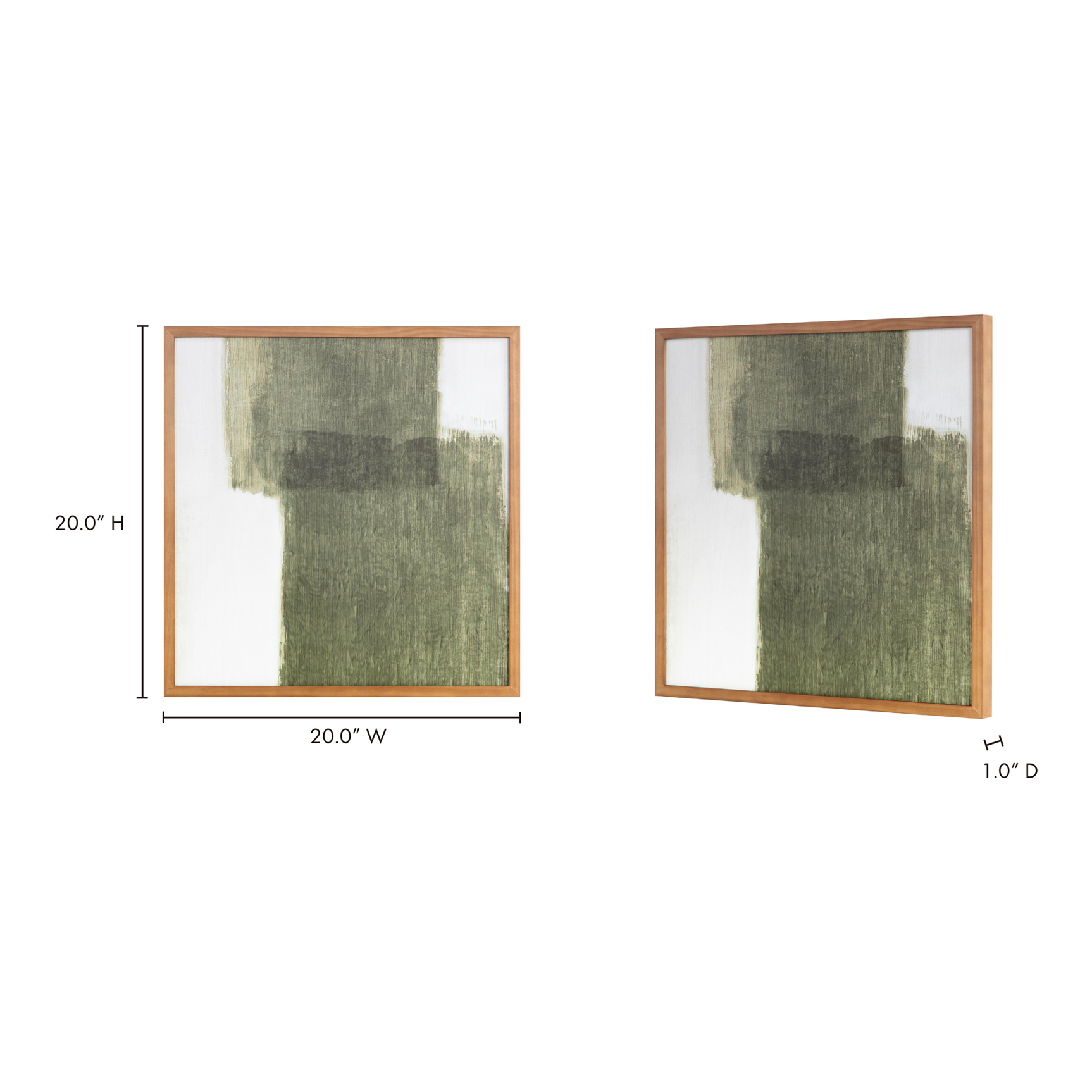 Brush Multicolor Framed Painting - Ornate Home