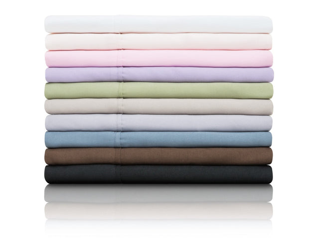 Brushed Microfiber Ash Queen Sheet Set - Ornate Home