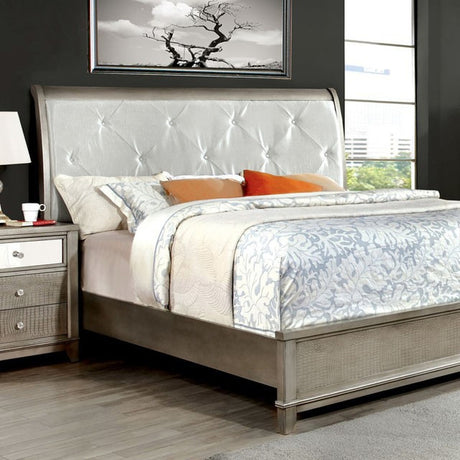 Bryant Silver Cal.King Bed - Ornate Home
