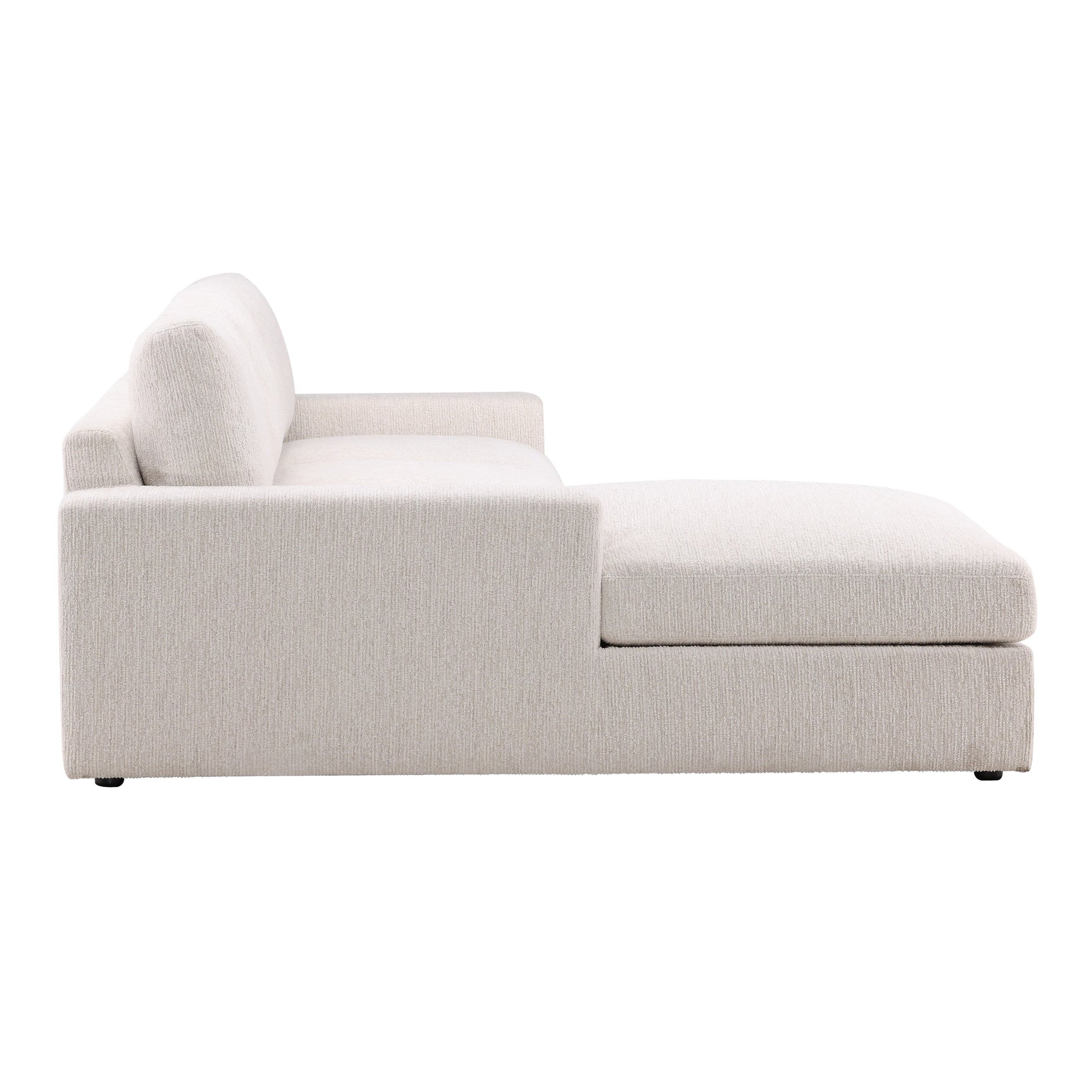 Bryce Cream Chaise Sectional - Ornate Home