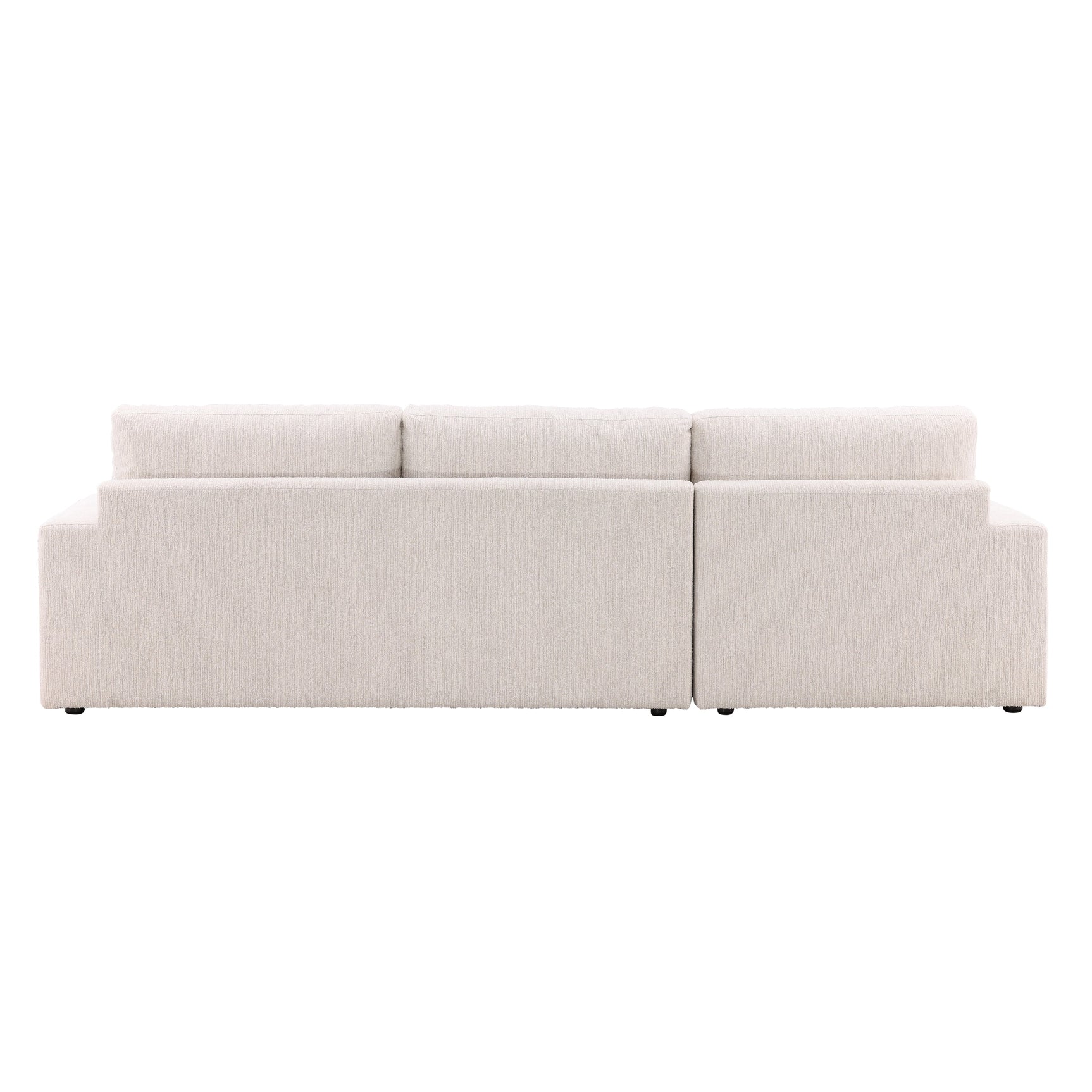 Bryce Cream Chaise Sectional - Ornate Home