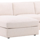 Bryce Cream Chaise Sectional - Ornate Home