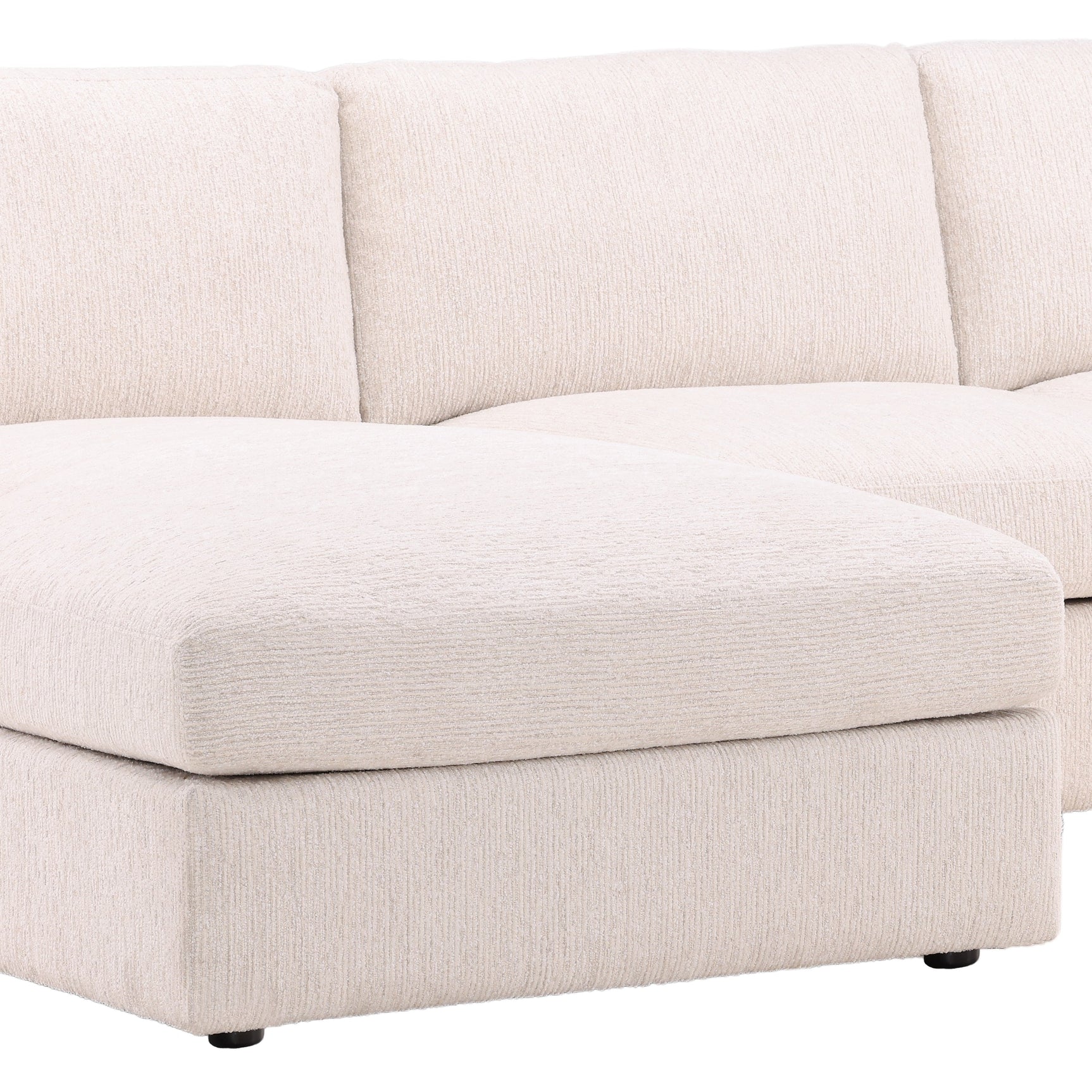 Bryce Cream Chaise Sectional - Ornate Home