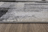 Brycebourne Black/Cream/Gray Medium Rug - Ornate Home