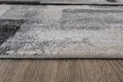 Brycebourne Black/Cream/Gray Medium Rug - Ornate Home