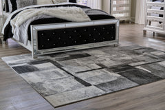 Brycebourne Black/Cream/Gray Medium Rug - Ornate Home