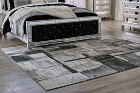 Brycebourne Black/Cream/Gray Medium Rug - Ornate Home