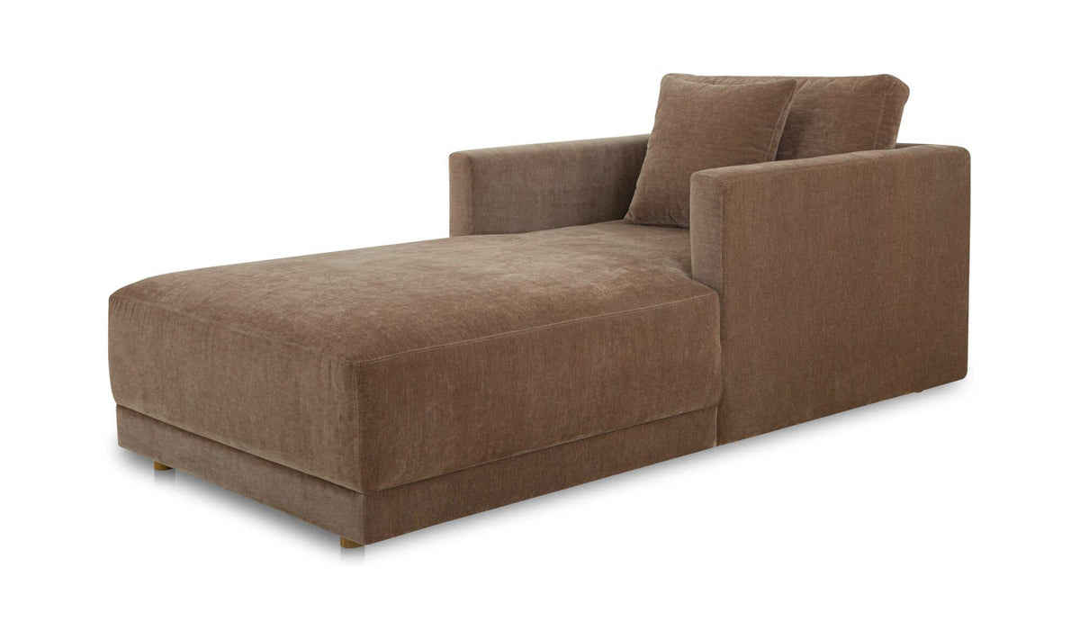 Bryn Camel Chaise - Ornate Home