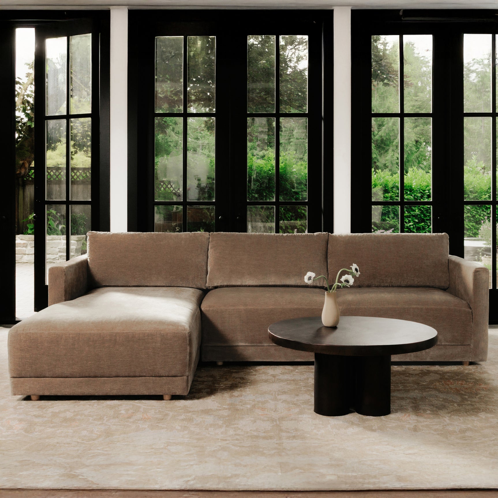 Bryn Camel Left Sectional - Ornate Home