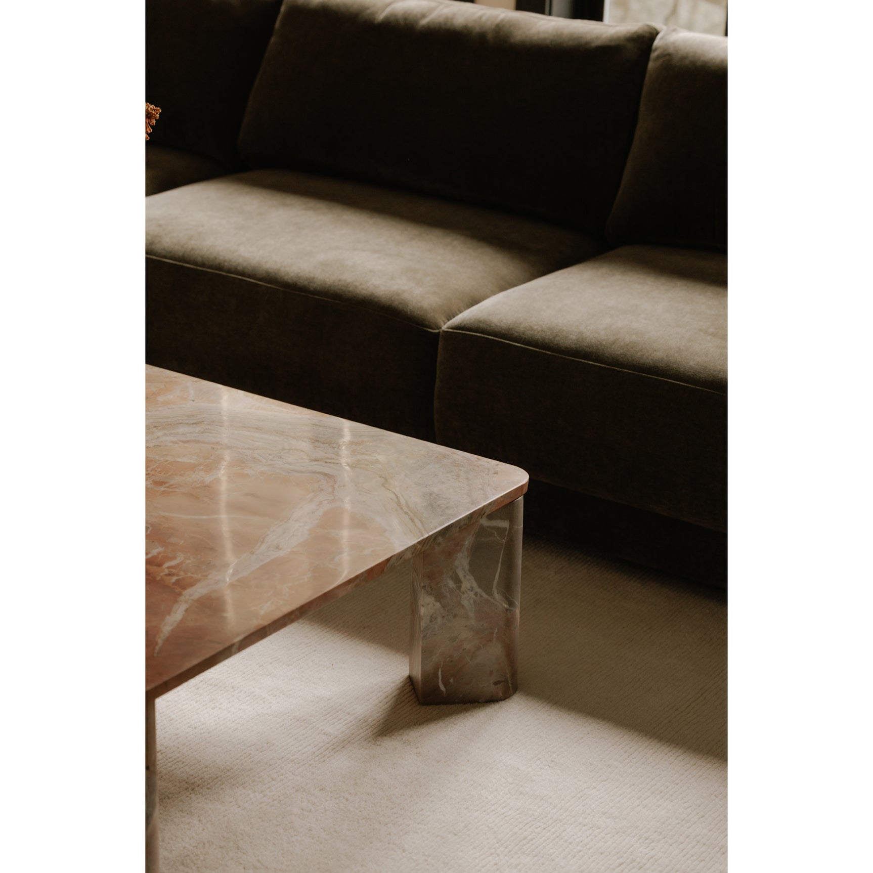 Bryn Cedar Green Left Sectional - Ornate Home