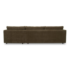 Bryn Cedar Green Right Sectional - Ornate Home