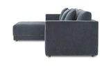 Bryn Slate Blue Left Sectional - Ornate Home