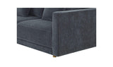 Bryn Slate Blue Left Sectional - Ornate Home
