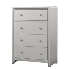 Bryne Champagne Queen 5 Piece Bedroom Set w/2 Nightstands - Ornate Home