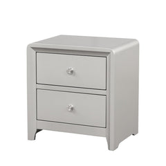 Bryne Champagne Queen 5 Piece Bedroom Set w/2 Nightstands - Ornate Home