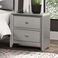 Bryne Champagne Queen 5 Piece Bedroom Set w/Chest - Ornate Home