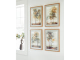 Bryneford Multi Wall Art Set (Set of 4) (Online Special Price) - Ornate Home