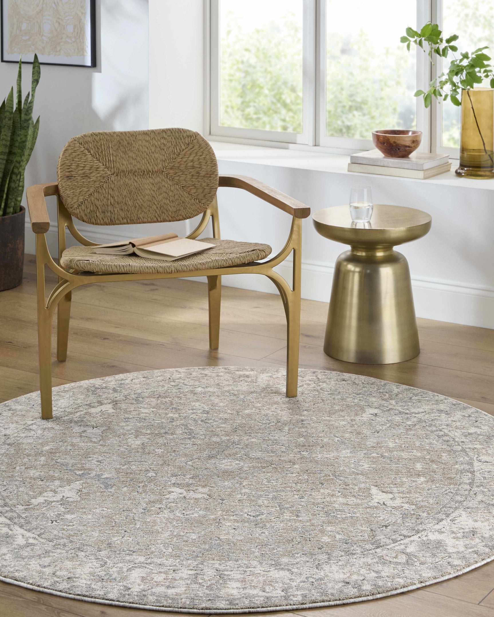 Brynja Cream Area Rug - Ornate Home