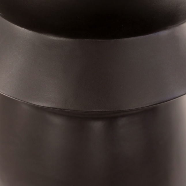 Brynlee Black Outdoor Side Table - Ornate Home