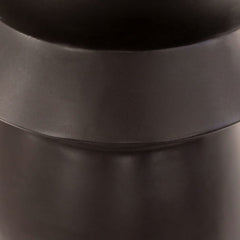 Brynlee Black Outdoor Side Table - Ornate Home