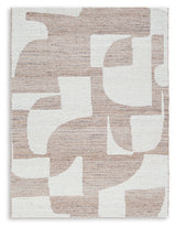 Brynnfield Beige/Brown 5' x 7' Rug - Ornate Home