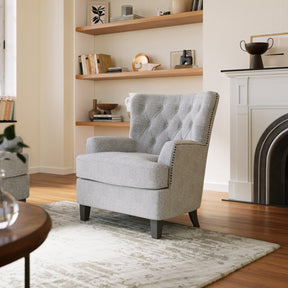 Bryson Ash Accent Chair - Ornate Home