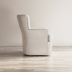 Bryson Oat Swivel Accent Chair - Ornate Home